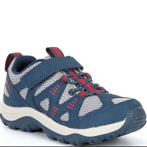 Merrell Boys Suede and Mesh Trail Chaser Hiking Shoe Sz 4, EUC